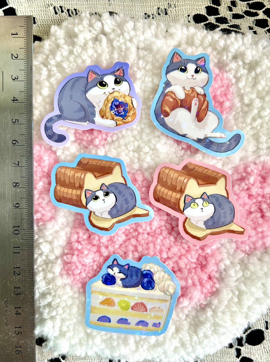 Weatherproof Bakery Soobi Stickers pack (5)