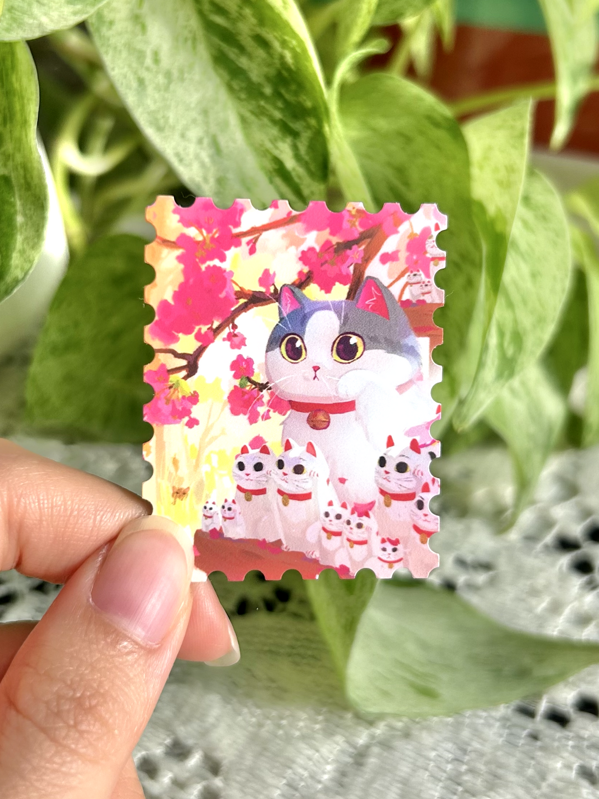 Weatherproof Bakery & Japan Stamp Stickers