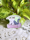 Weatherproof World's smallest bladder Sticker